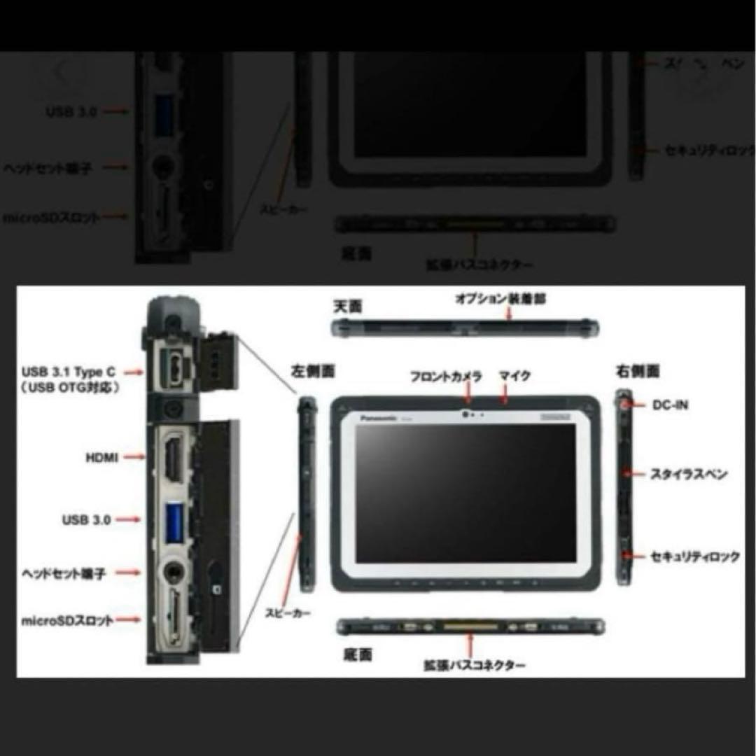 Panasonic TOUGHPADAndroidのタブレット、FZ-A2