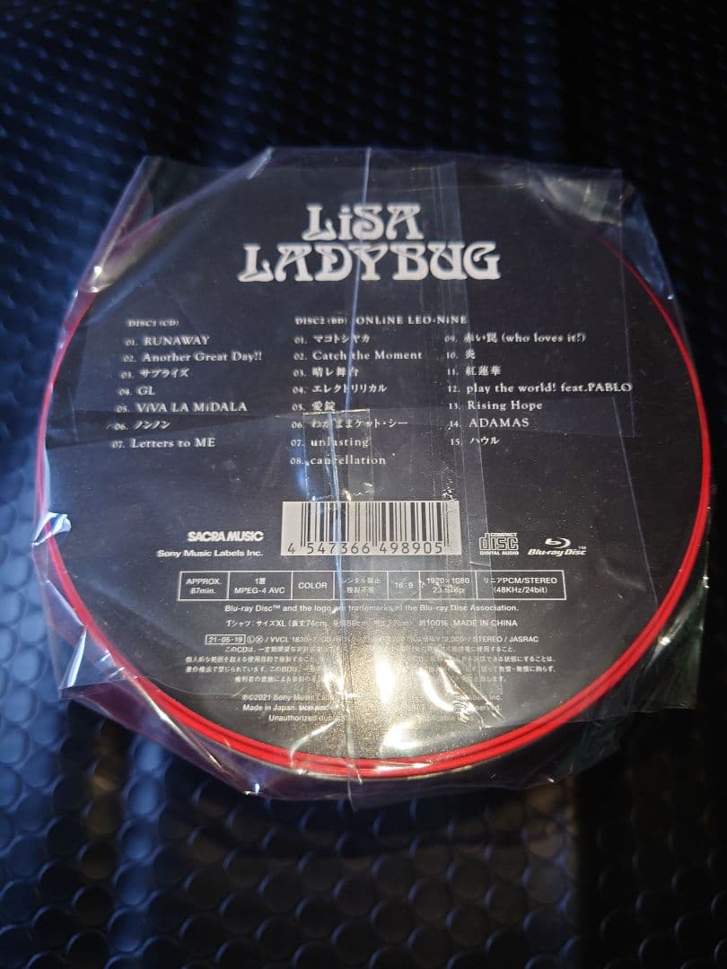 LiSA LADYBUG 完全生産限定盤 CD+BD+グッズ＋クッション