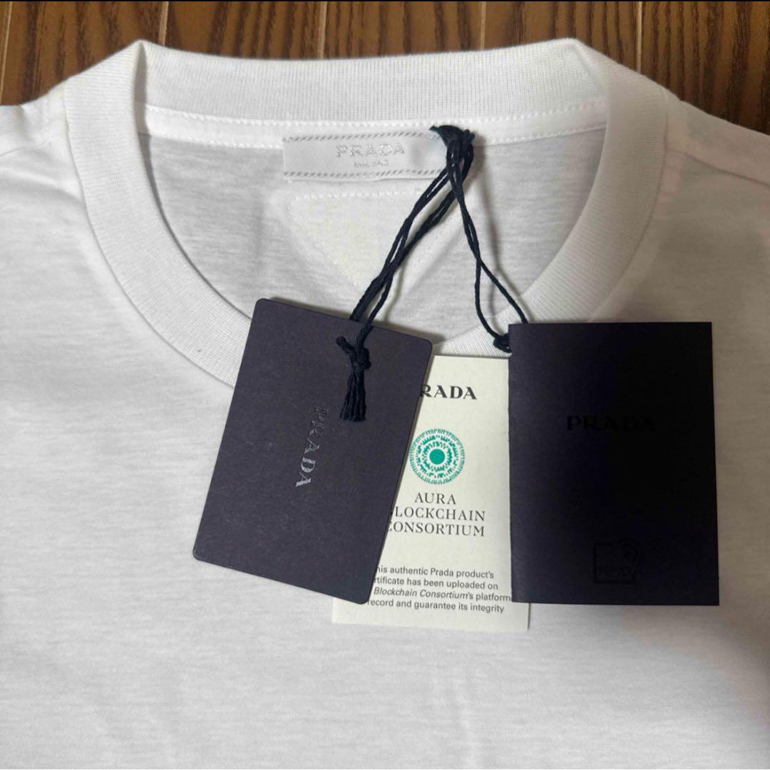 PRADA コットンジャージーTシャツ