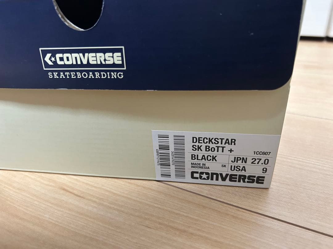 CONVERSE Bott DECKSTAR 27センチ　極美品