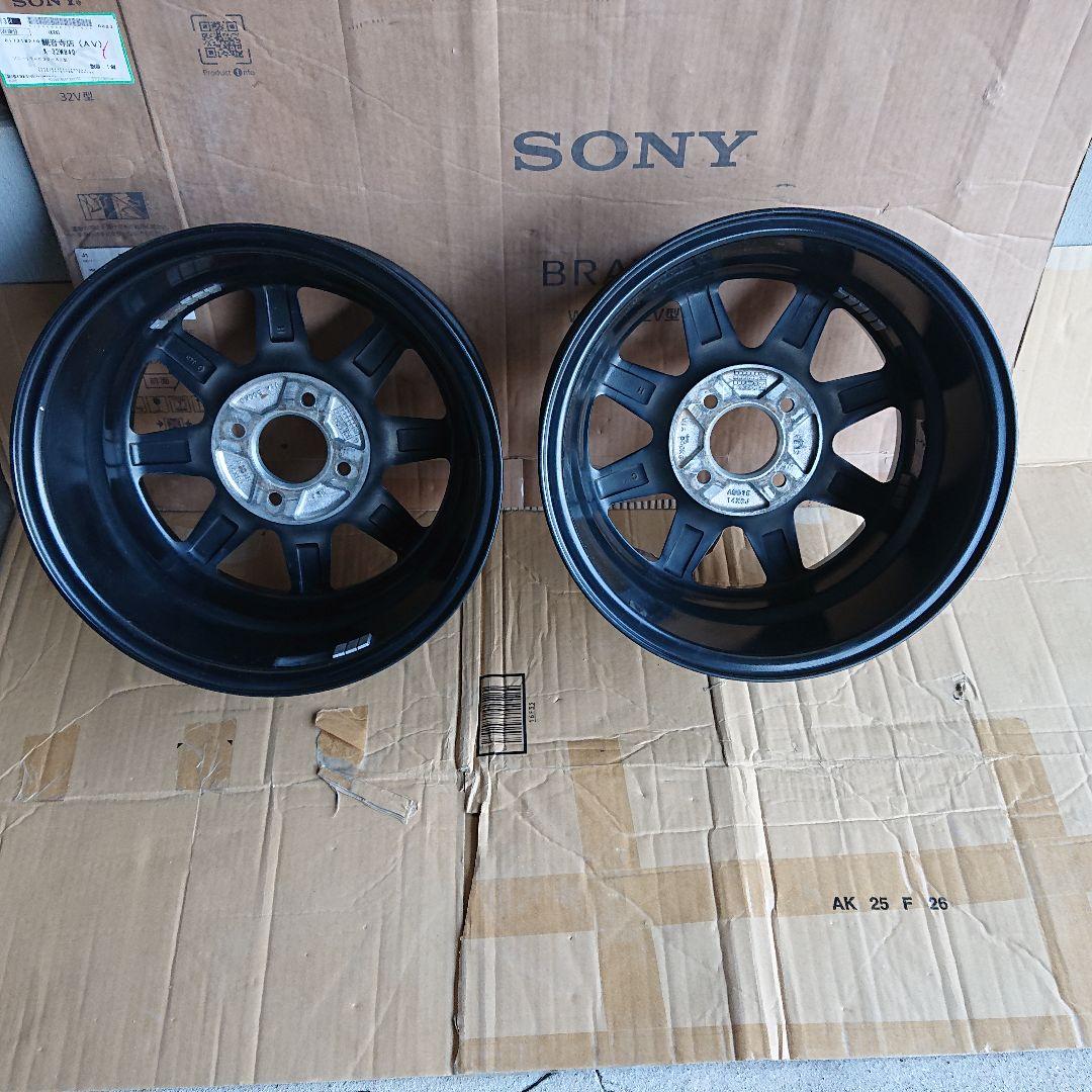 ハヤシレーシング STF 14×6J 4H レアサイズ 4本セットの内2本②