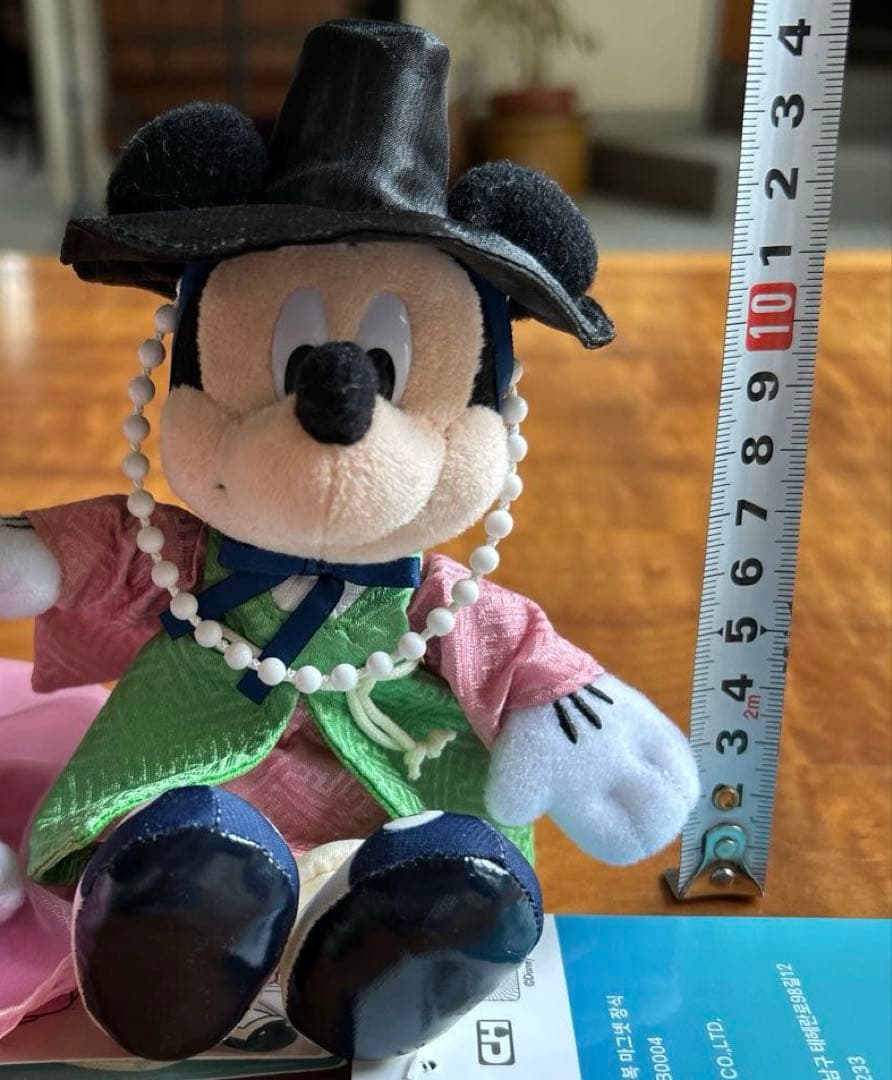ミッキーマウスとミニーマウス 韓国限定品