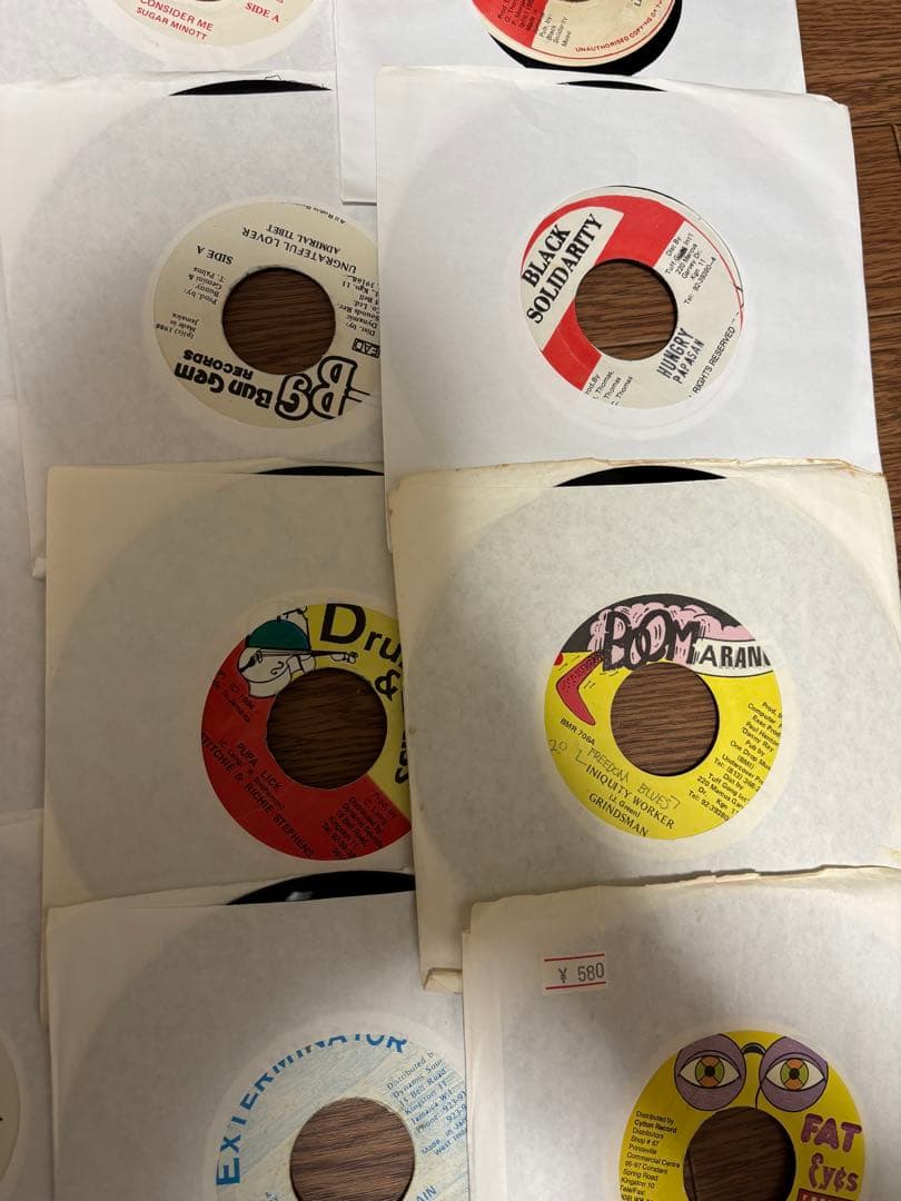 レゲエレコード　まとめ売り　80年 90年