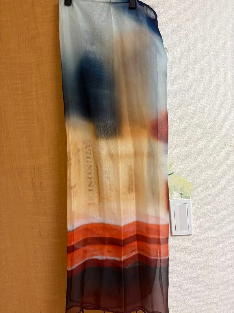スカート Ameri DAIRY LIFE SCENERY SHEER SKIRT