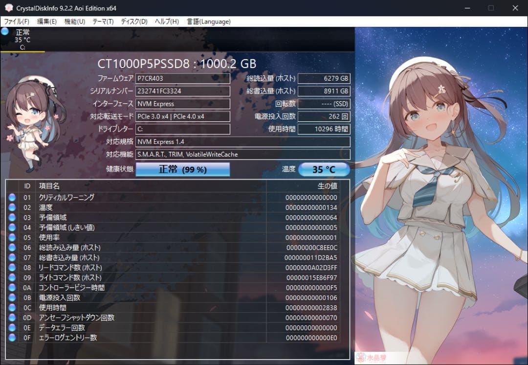 内蔵型SSD Crucial P5 plus 1TB