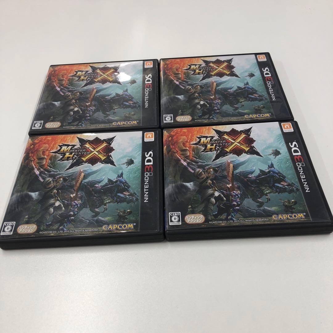 NO.1395　任天堂３DS　モンスターハンタークロス　同ソフト１３本まとめ売り