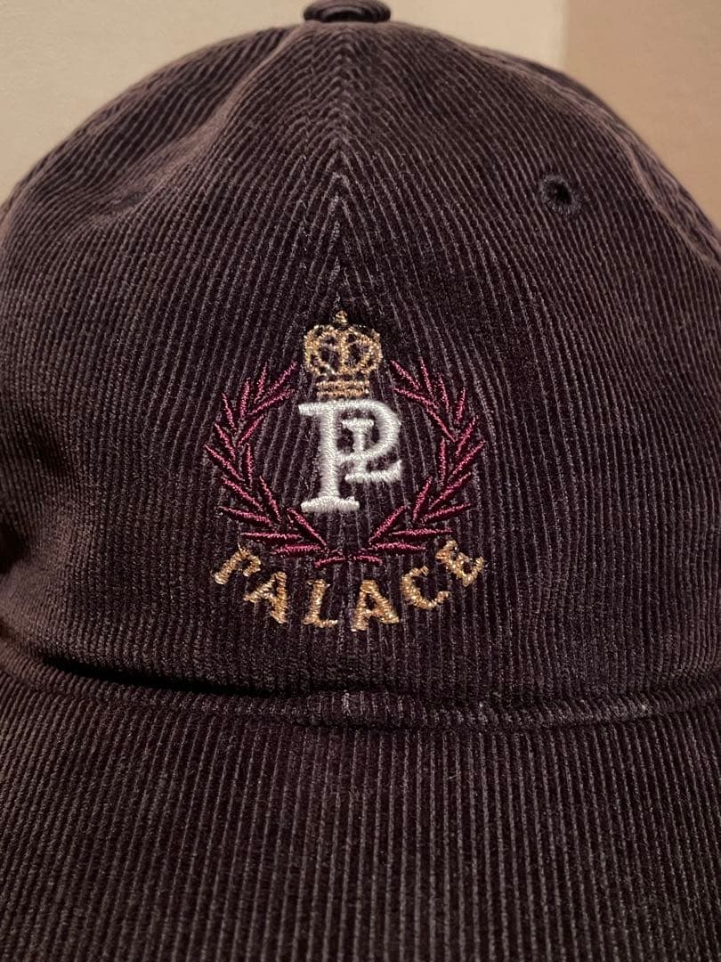 激レア PALACE Reebok コーデュロイキャップ ブラック パレス