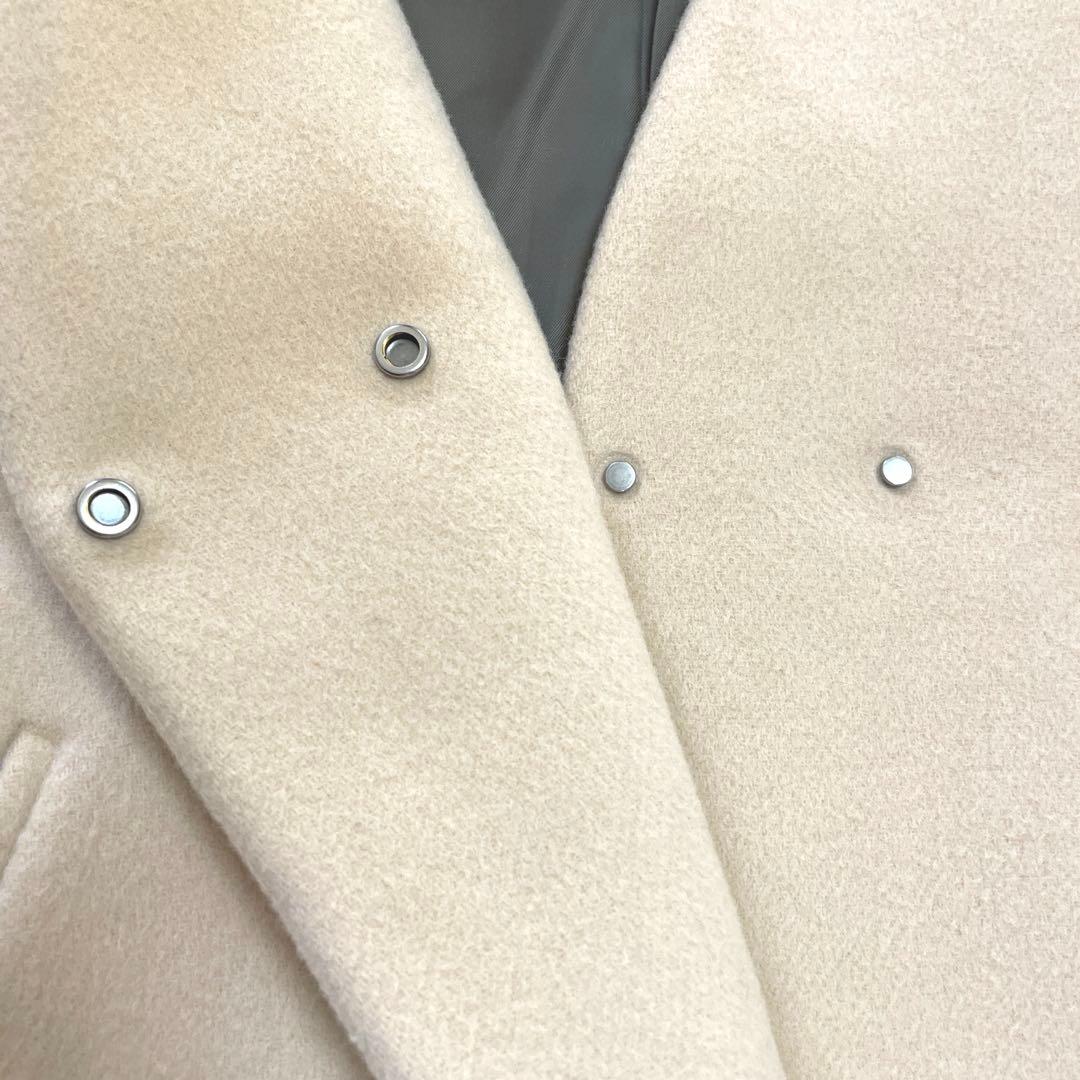 ☆ランラン☆イエナ 定価48,400円MANTECOノーカラーコート 34
