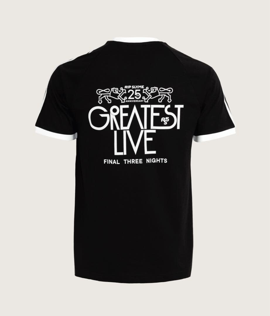 【ブラック新品】adidas 3STRIPES TEE RS Tシャツ