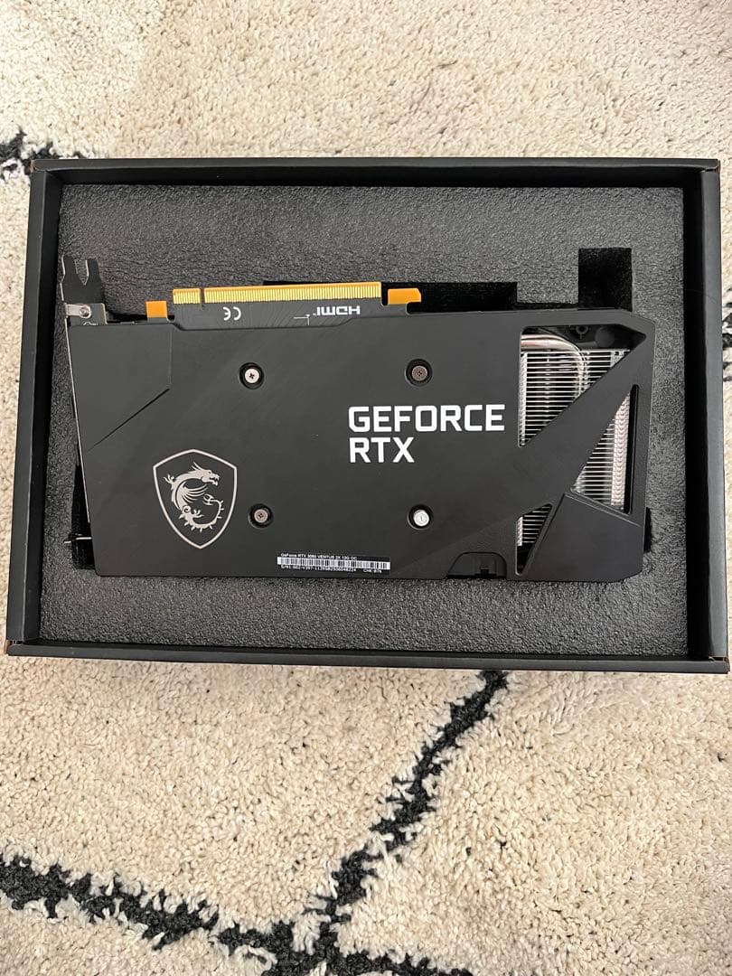 グラフィックボード・グラボ・ビデオカード MSI VENTUS 2X GeForce RTX 3060 12gb