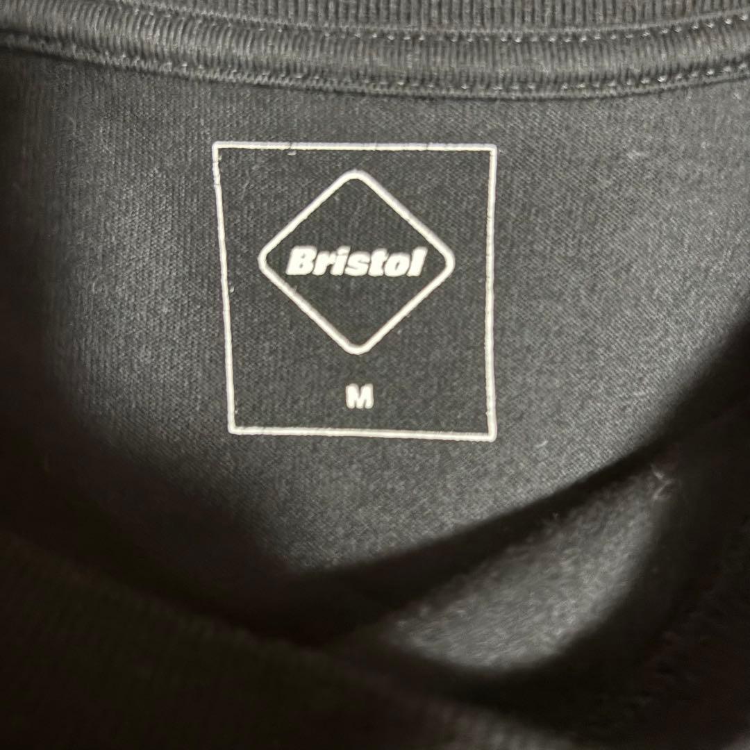 【美品】F.C.Real Bristol バックビッグロゴ ポケット ロンT 黒
