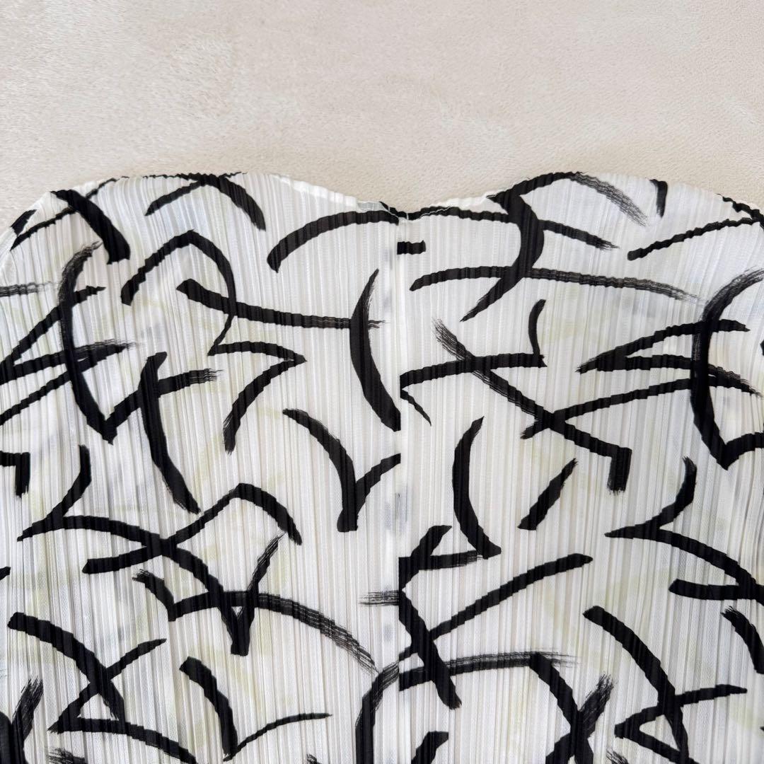 極美品✨PLEATS PLEASE プリーツ　ノーカラー　Lサイズ カーディガン