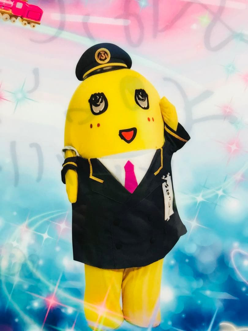 ふなっしー　自筆サイン入り　クリアファイル　サイン