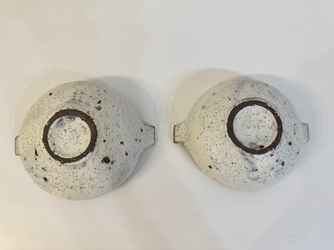 【美品】村上直子さん Shiromoegi 耳付き小鉢　2個セット