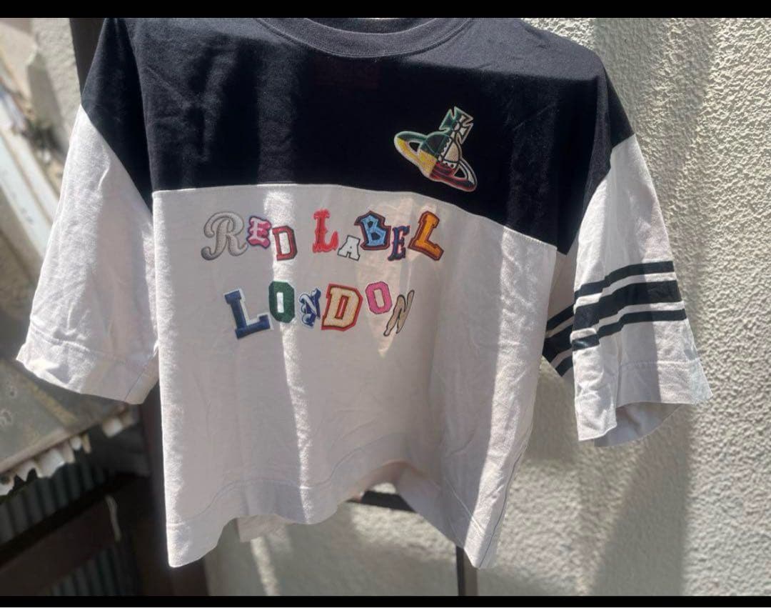 削除予定__Vivienne Westwood 切り替えクロップドTシャツ