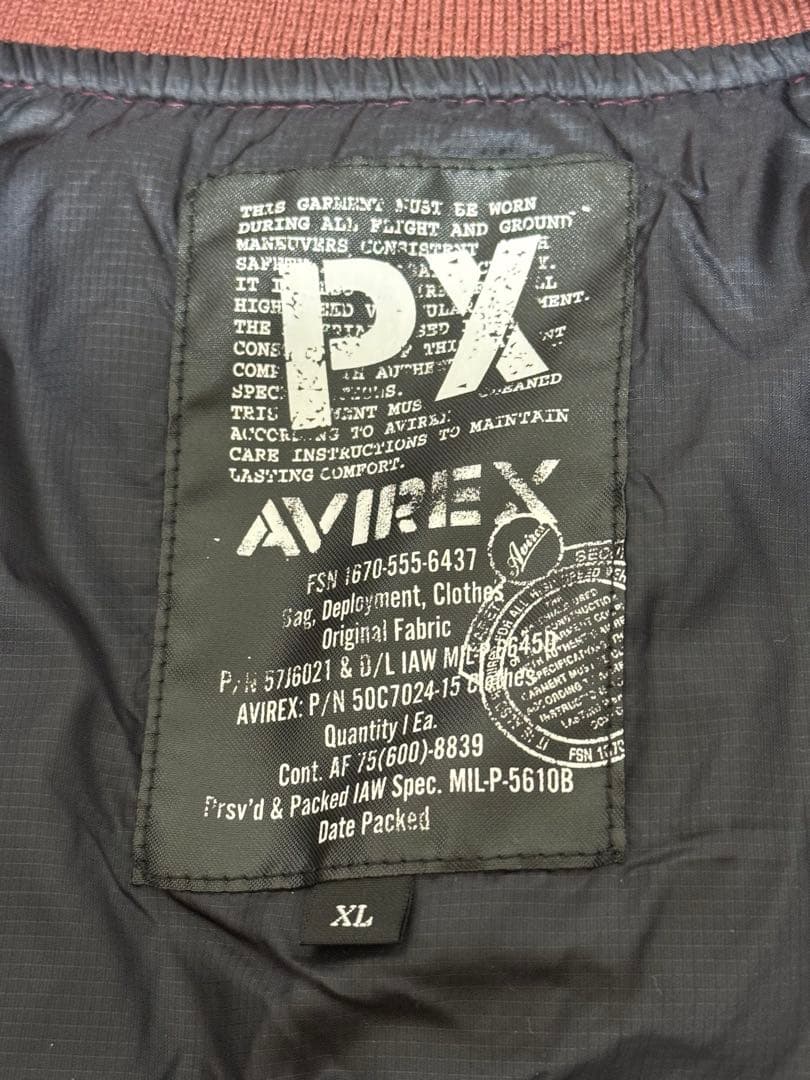 AVIREX MA-1 ※model ej