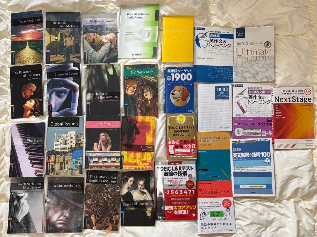 英語学習教材網羅セット　TOEIC 英会話　洋書
