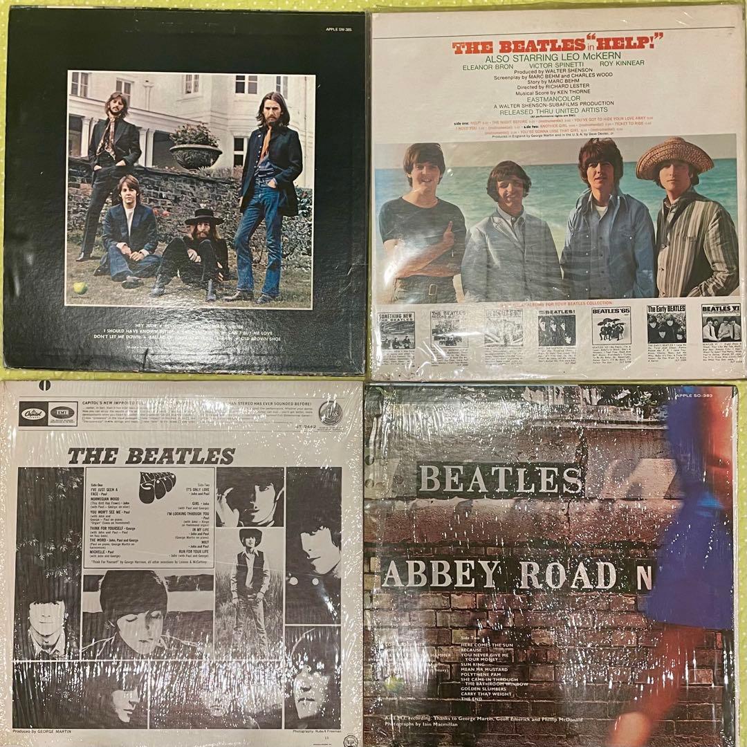 The Beatles レコード 4枚セット
