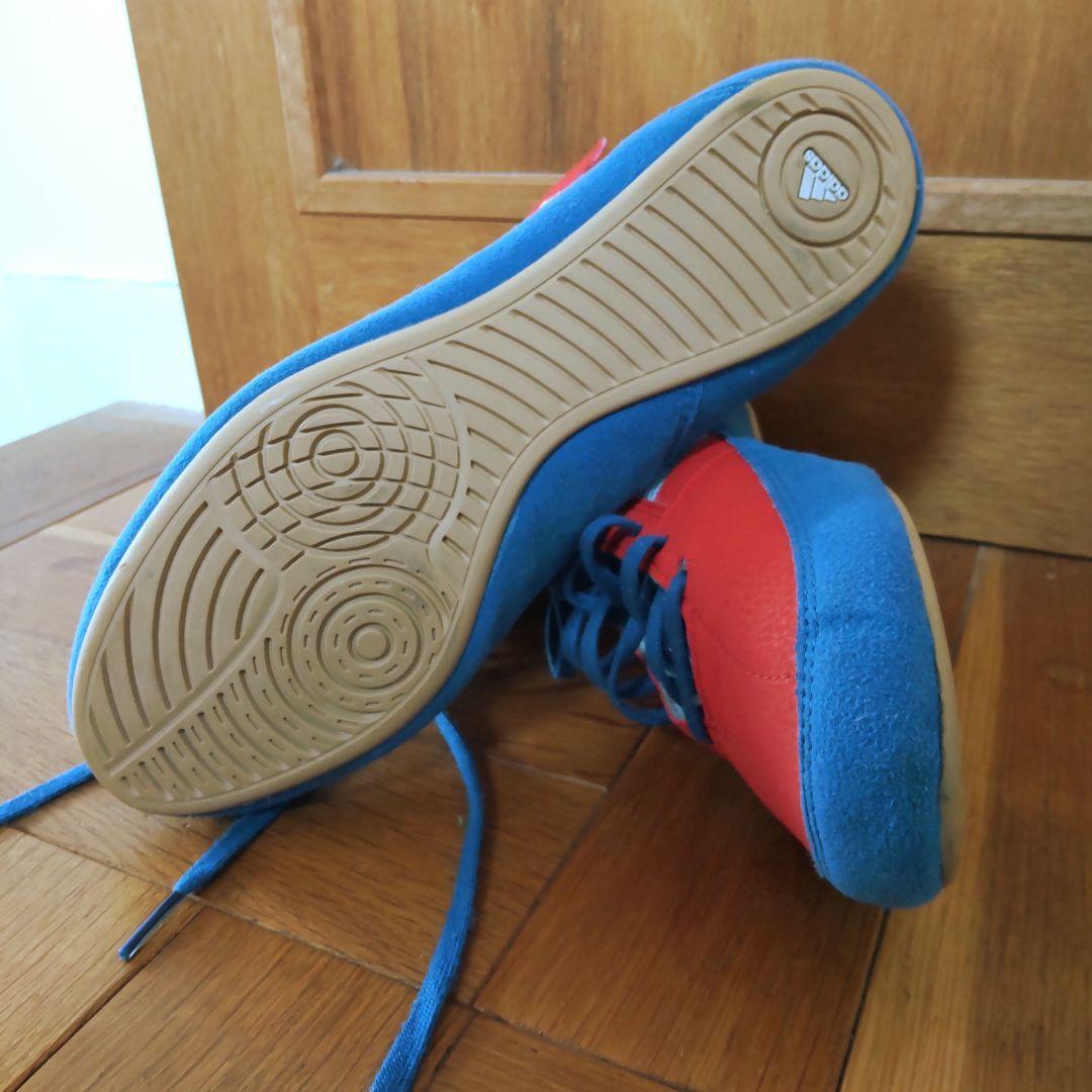 [adidas] ボクシングシューズ/レスリングシューズ　26.5㌢