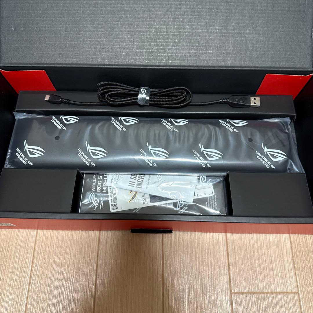 キーボード ROG Strix Scope RX TKL Wireless Deluxe