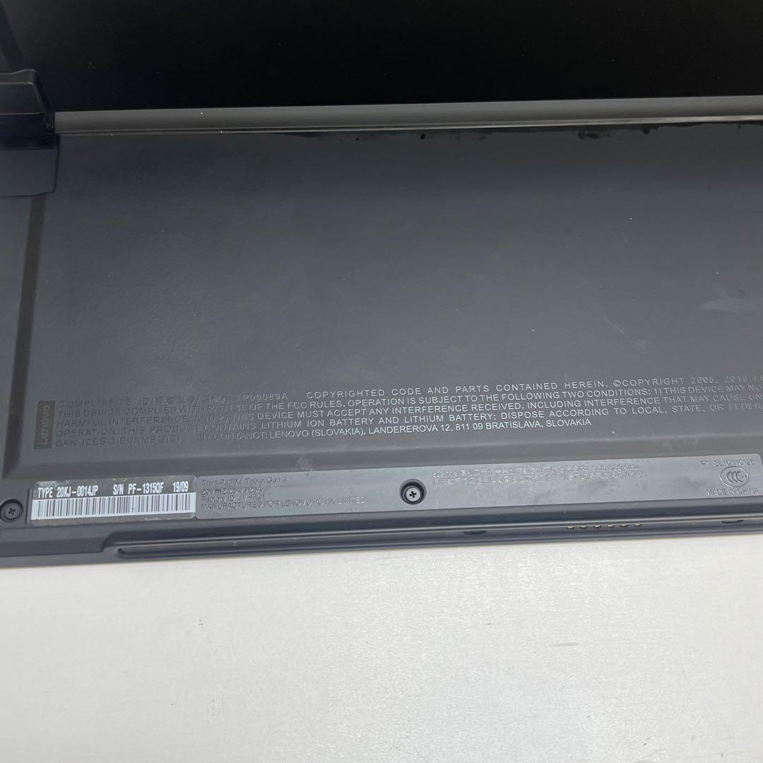 #929 レノボThinkpad X1 Tablet Gen3 i5-8350U