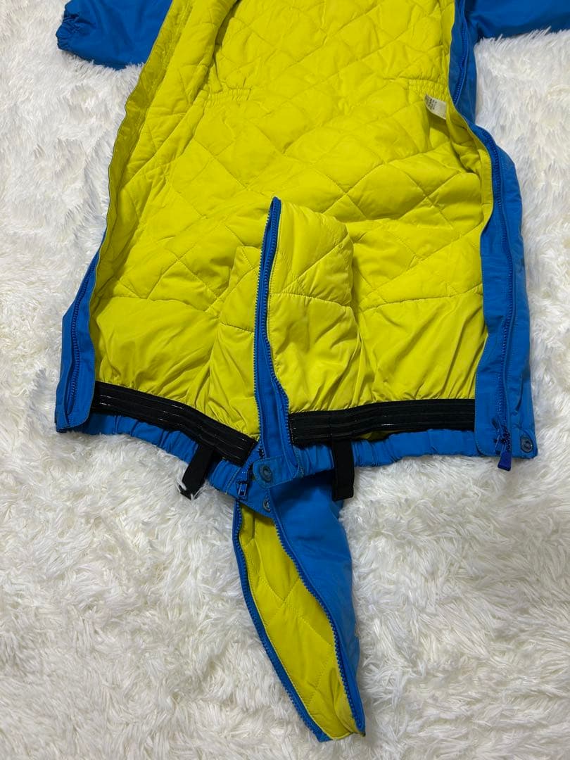 mont-bell 子供用オールインワン　パウダーベビーカバーオール雪遊び　80
