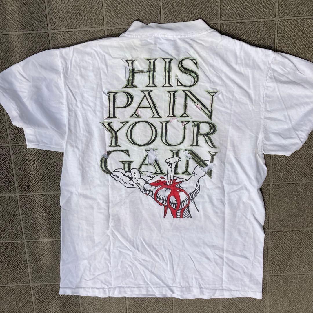 R*n様 LORD'S GYM レア　ロゴTシャツ　企業ロゴ　アメリカ古着　ヴィ