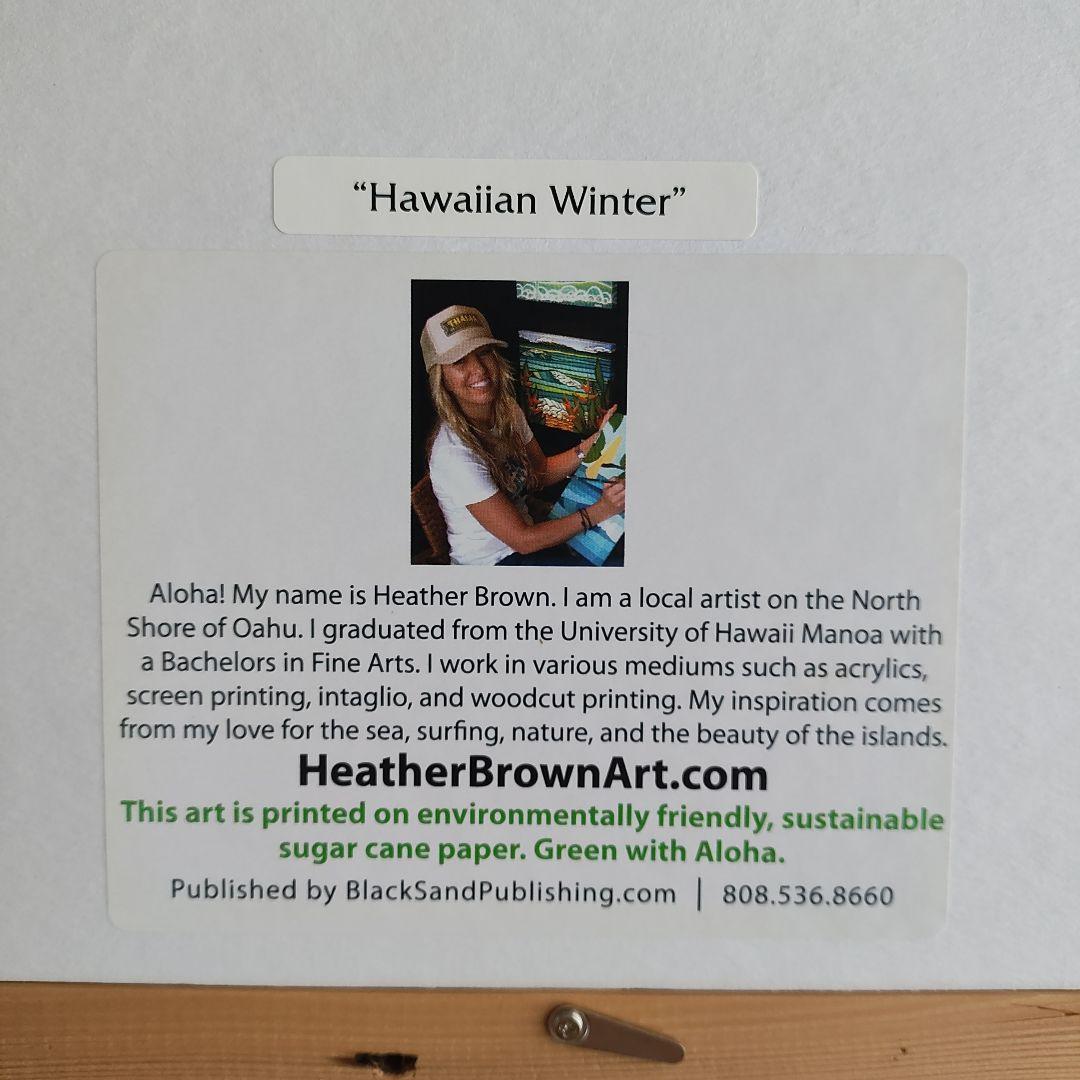 Heather Brown Hawaiian Winter　　　アート作品