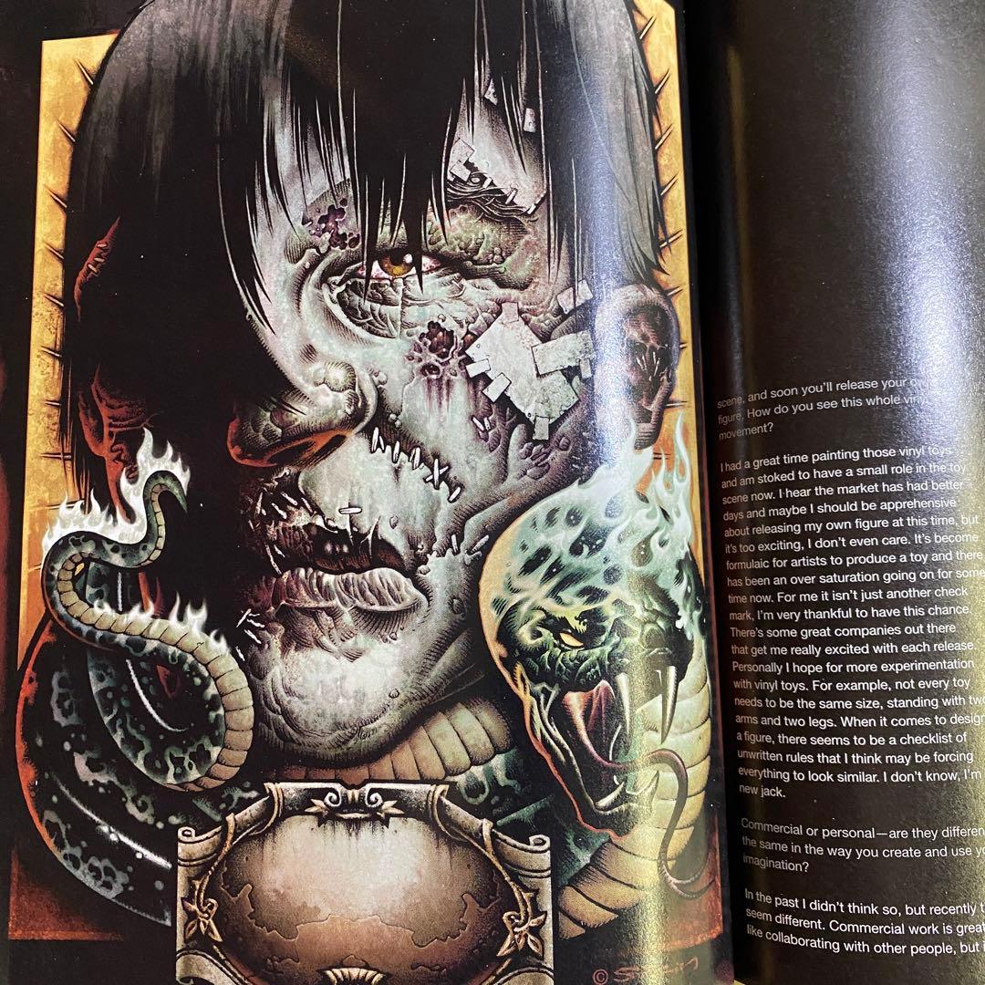 アート・デザイン・音楽 JUXTAPOZ Pushead Limited Cover Set