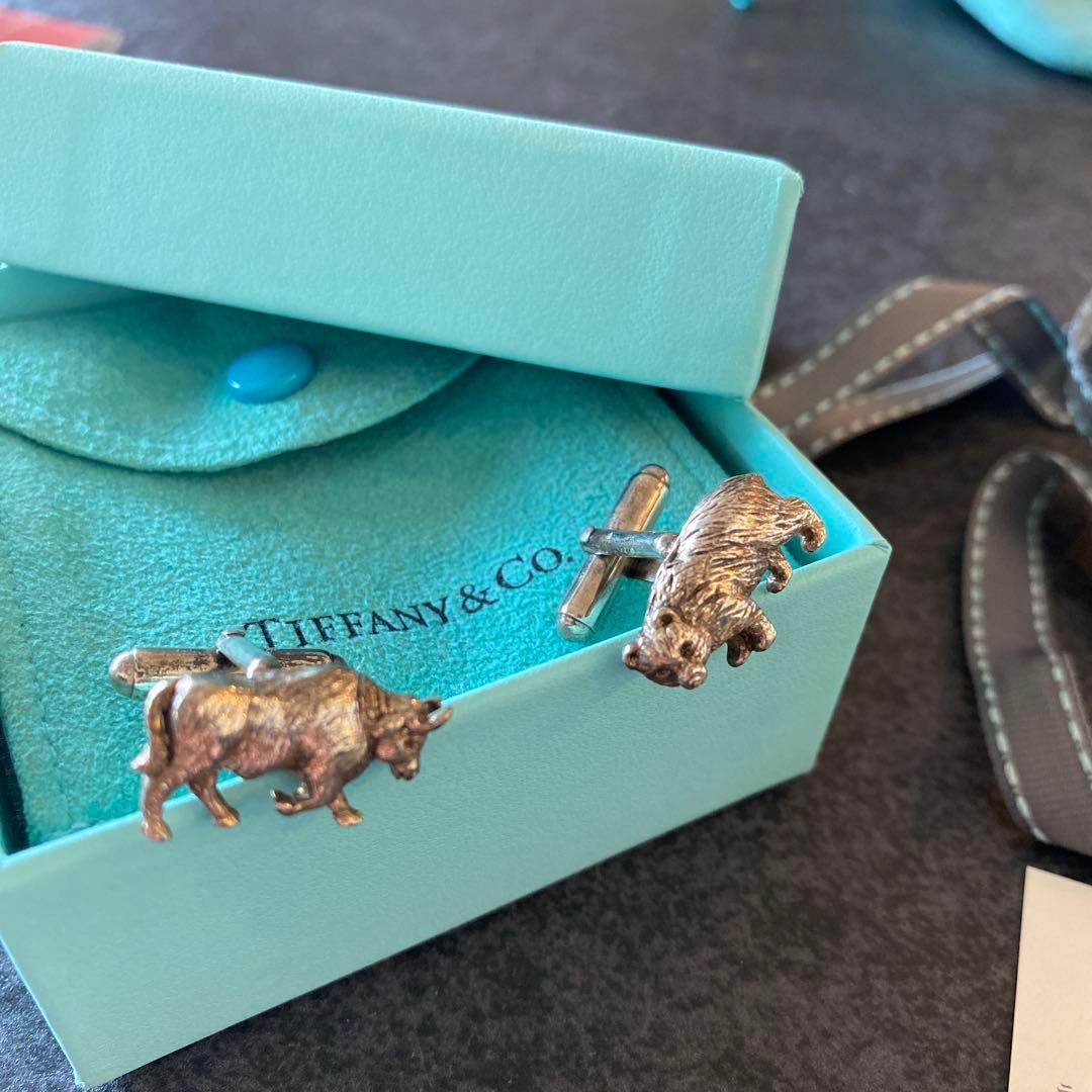 Tiffany & Co. ブルベア　カフリンクス