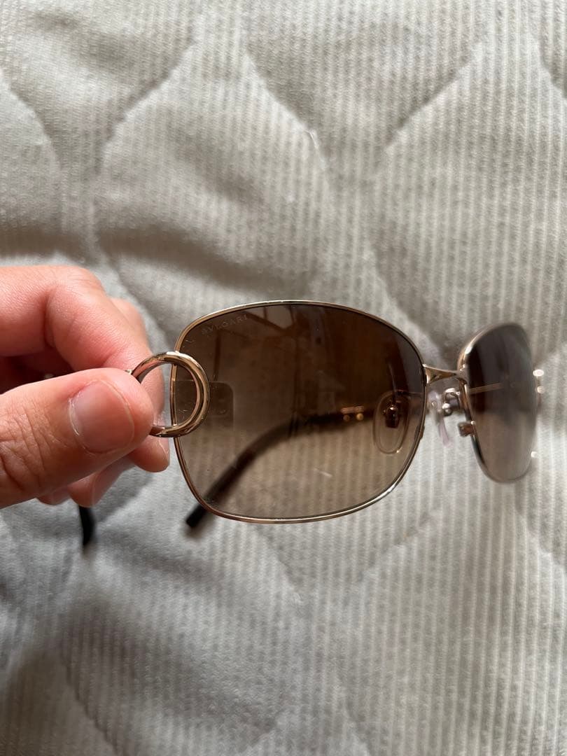 ブルガリBVLGARI サングラス　ブラウン