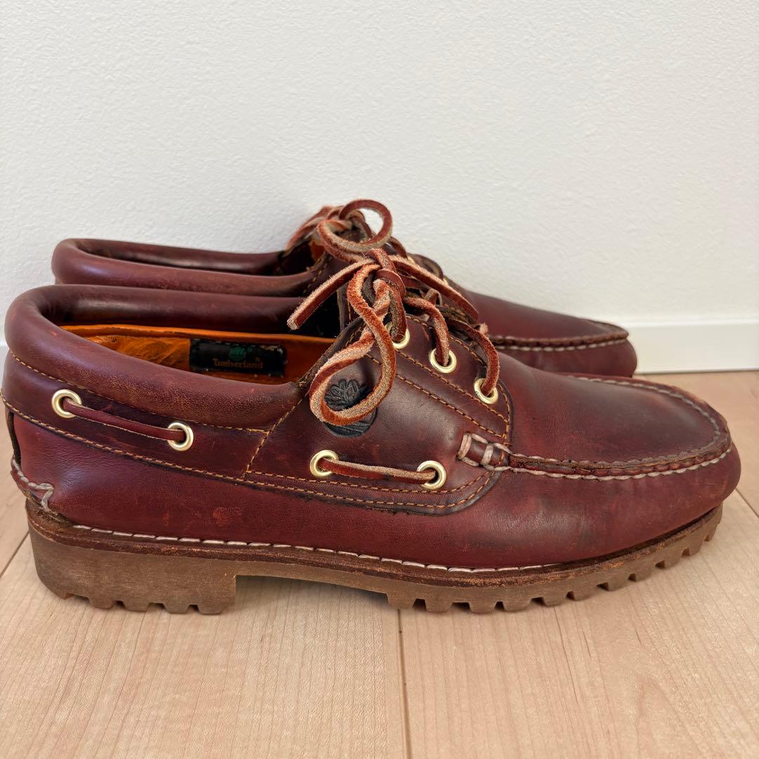 Timberland 3eye スリーアイ クラシック モカシン25.5㎝