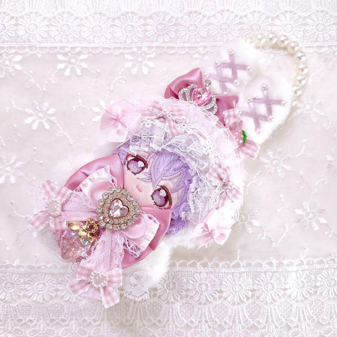 いつぬい　ぬい服　着ぐるみ　うさぎ　ピンク　白　ロリータ　あんスタ　苺　いちご