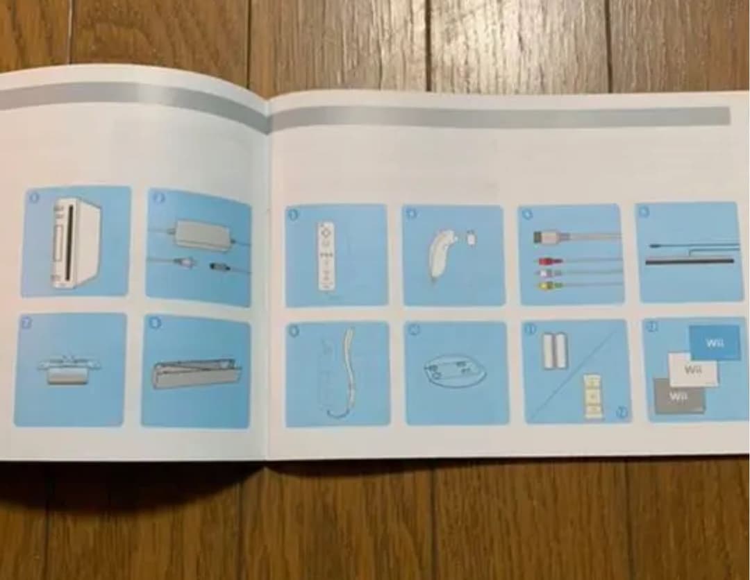 お値下げ‼️Wii 本体(欠品有)   カセット5 Wii fit本体とカセット