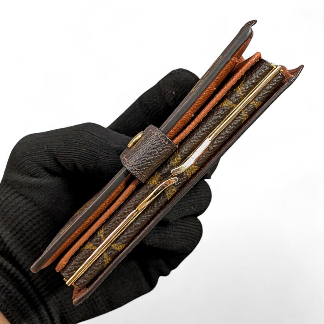 外観美 ルイヴィトン モノグラム ポルトモネ ビエ ヴィエノワ 折り財布 ①