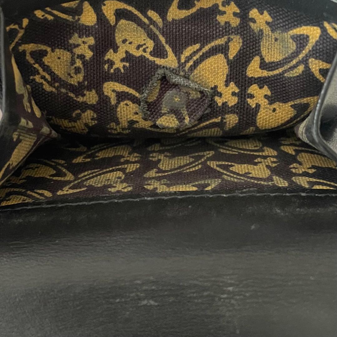 Vivienne Westwood 黒 三つ折り財布