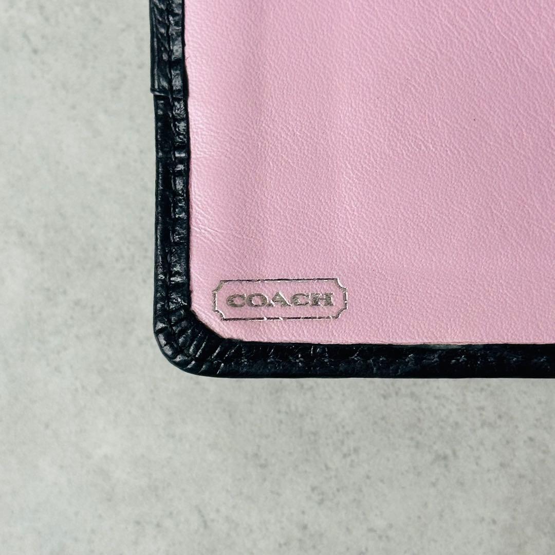 小物 Y2K COACH Madison Bifold wallet BLACK
