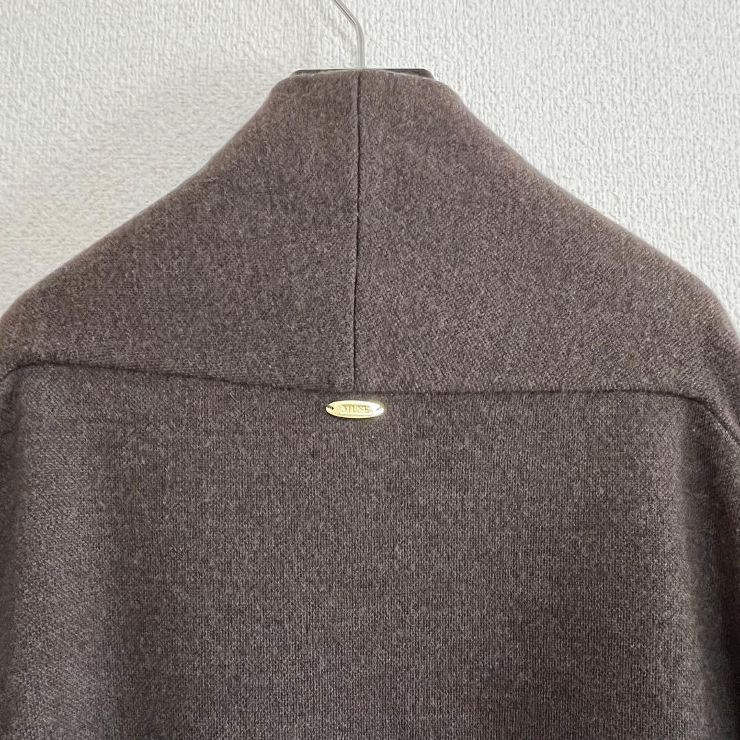 【美品】MUSE ドゥーズィエムクラス ウール ロング ガウンコート
