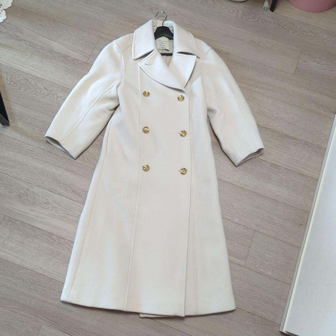 【お取引中購入者です】SNIDEL ロングコート アイボリーsize0