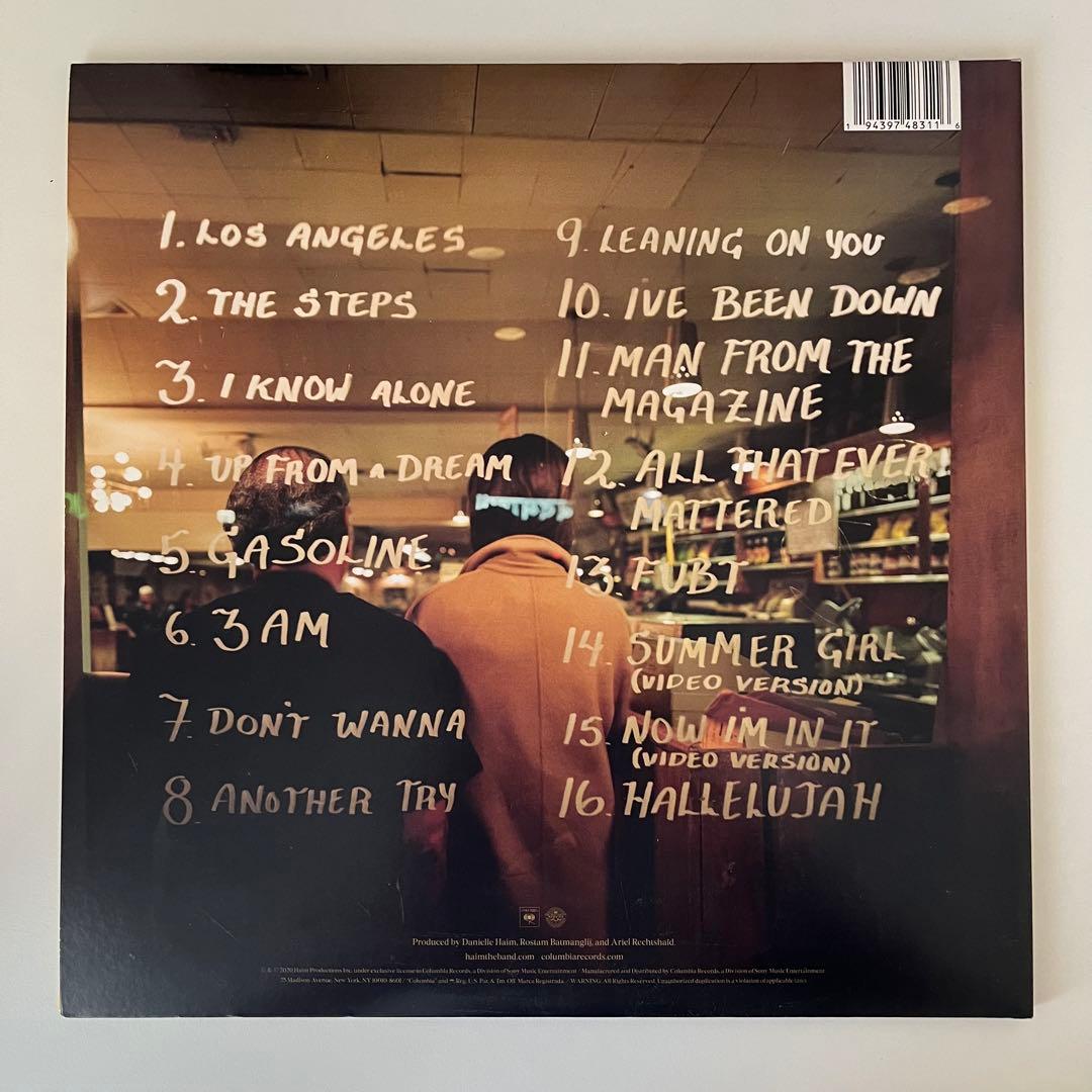 Haim Women in Music Pt. III ハイムEPレコード