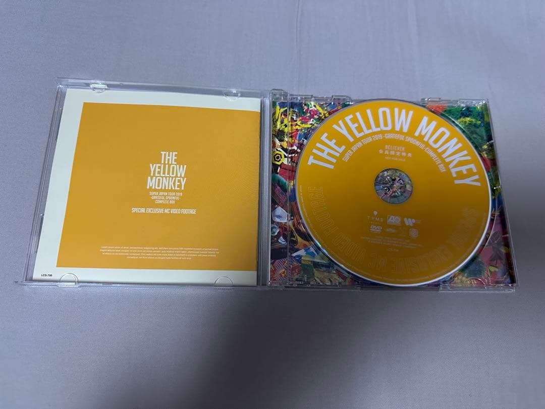 ザ・イエロー・モンキー GRATEFUL SPOONFUL 会員限定特典 DVD