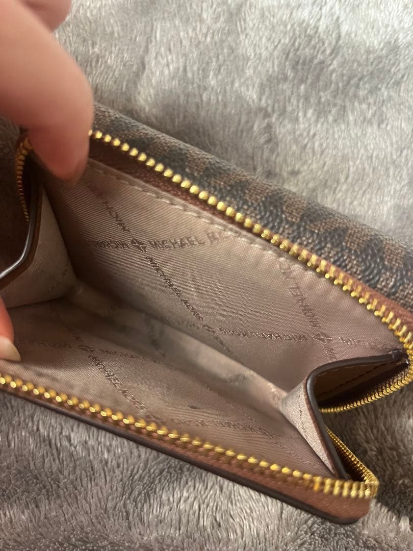 Michael Kors 二つ折り財布 ブラウン 極美品 箱付き レディース
