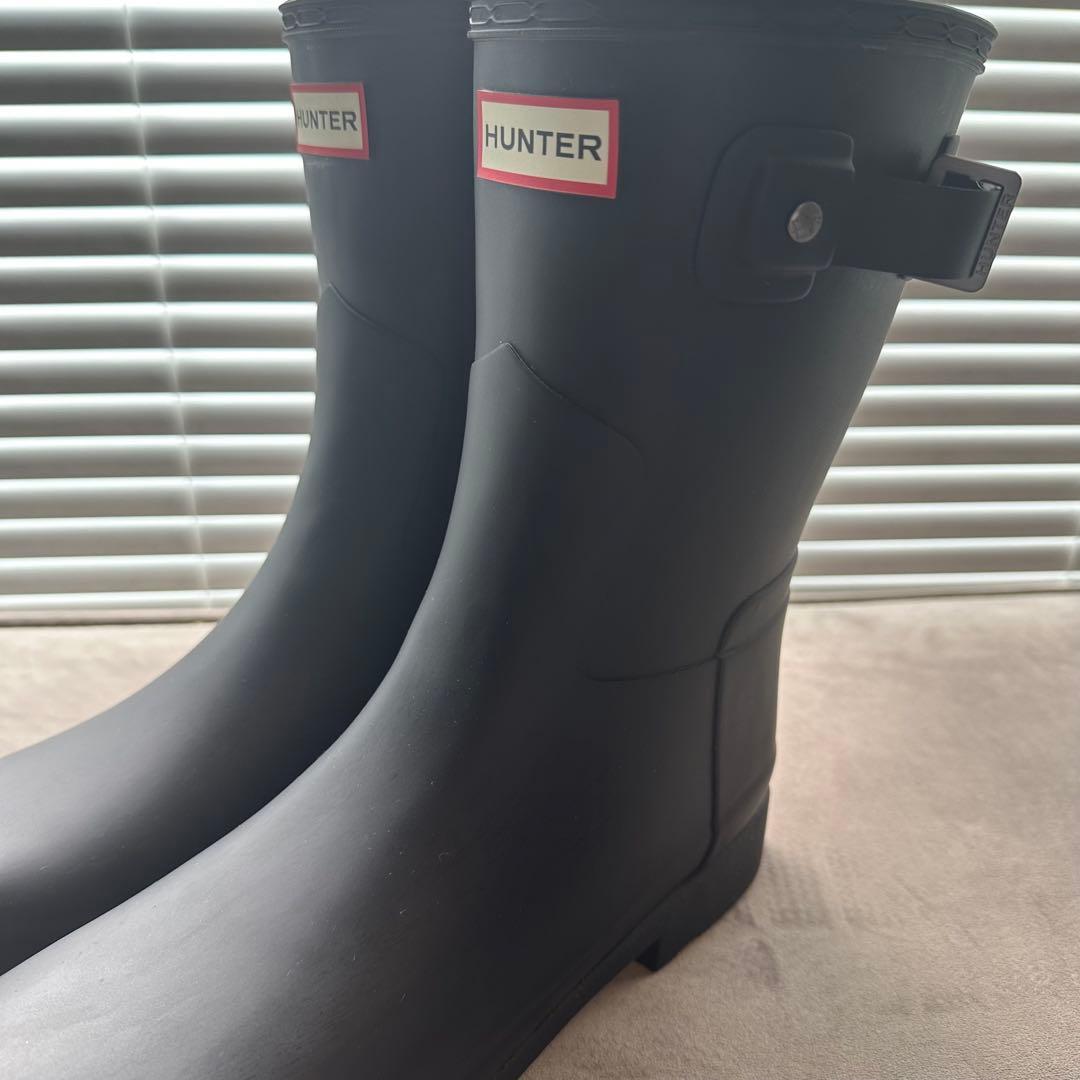 【美品】HUNTER ブラック 長靴 25cm（最終値下げ）