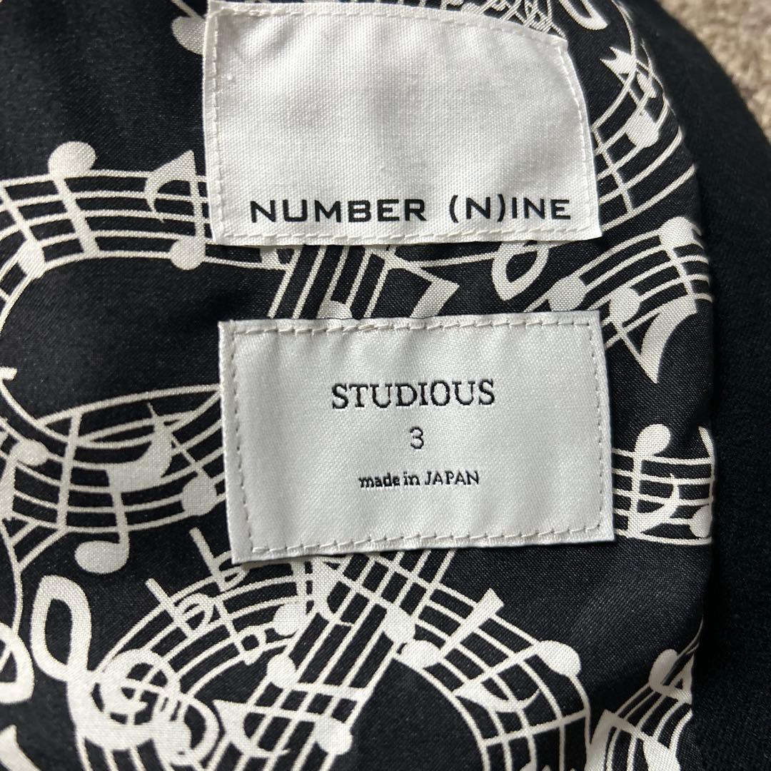 美品】NUMBER (N)INE テーラードジャケット　音符　キムタク着用