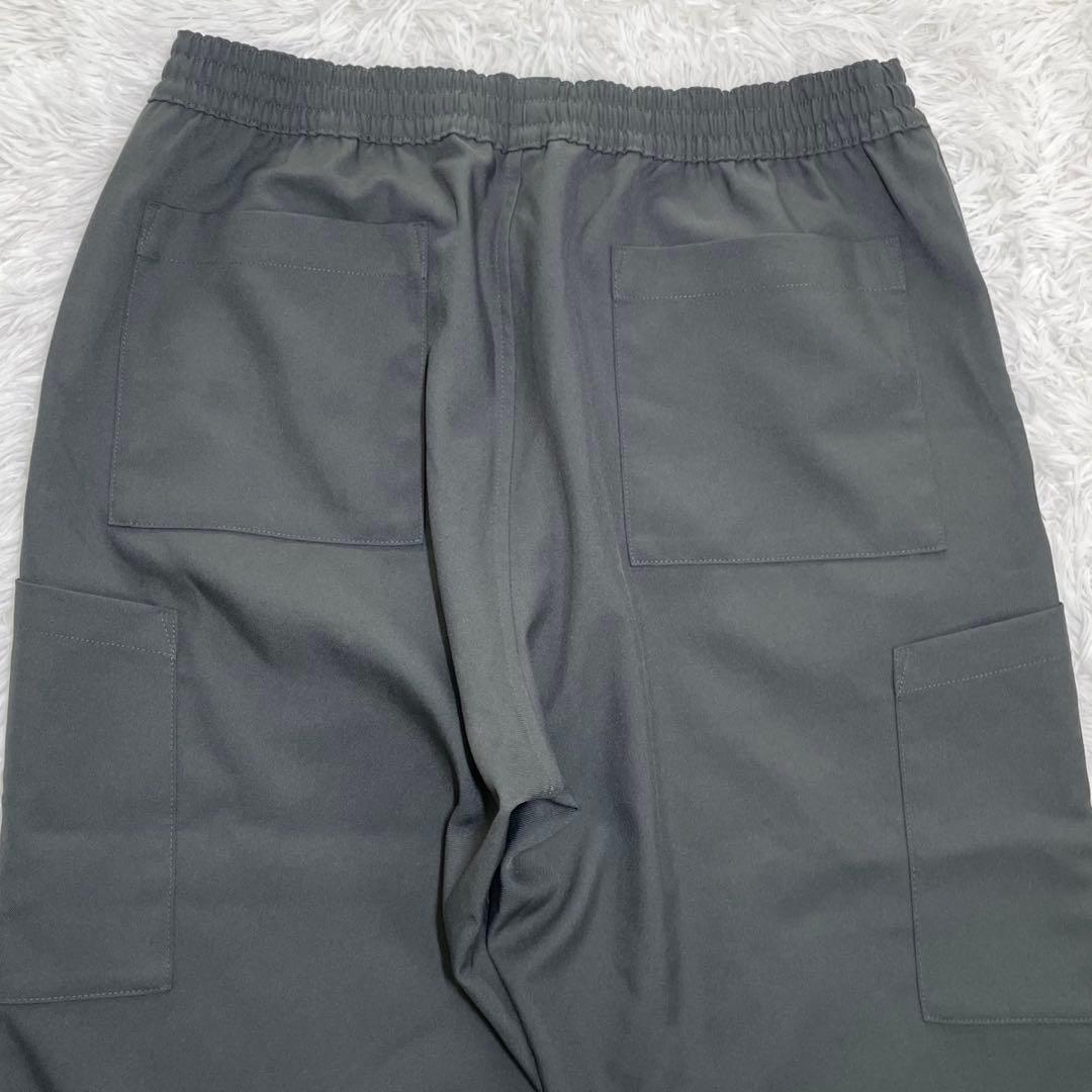 【美品】無印良品・セットアップ・ノーカラージャケット・カーゴパンツ・汚れ落ち