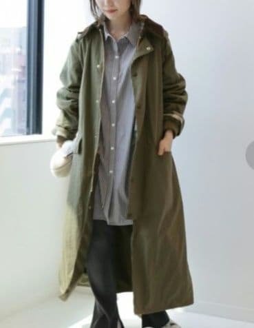 【Barbour】別注BURGHLEYフード付Spick&Span