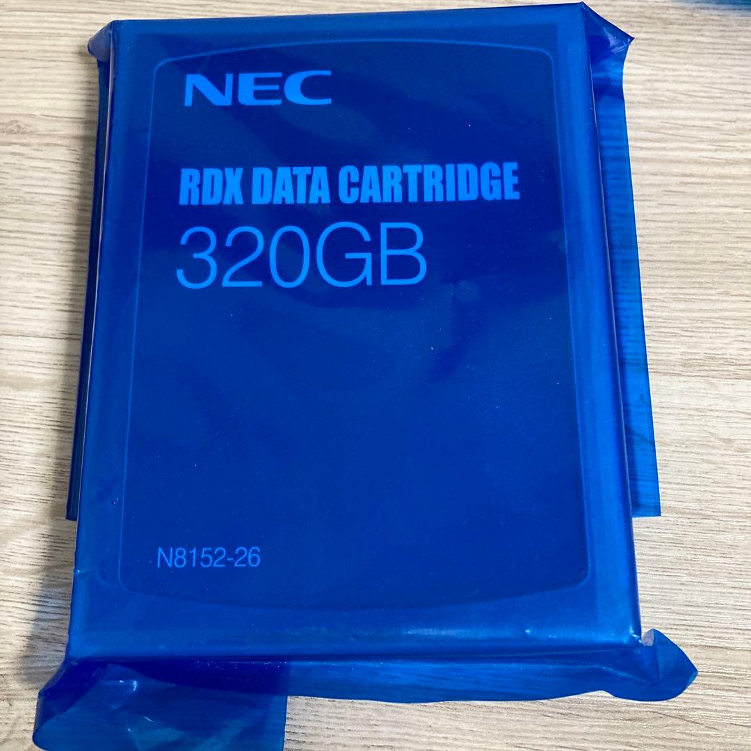 NEC製RDXデータカートリッジ　320GB　未使用品 3個