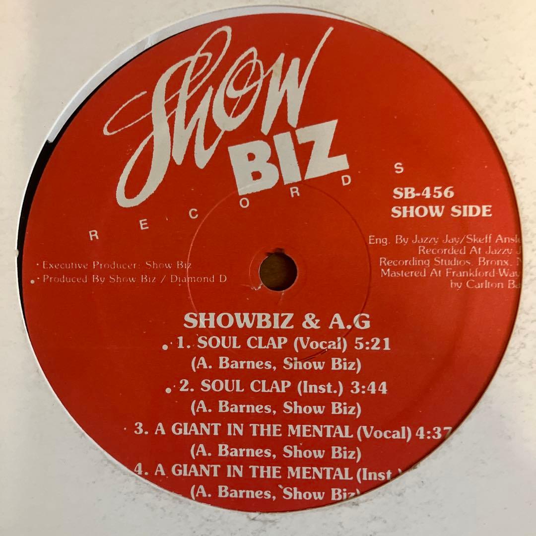 SHOWBIZ&AG 1st/ 2nd LP 12inc５枚set HIPHOP