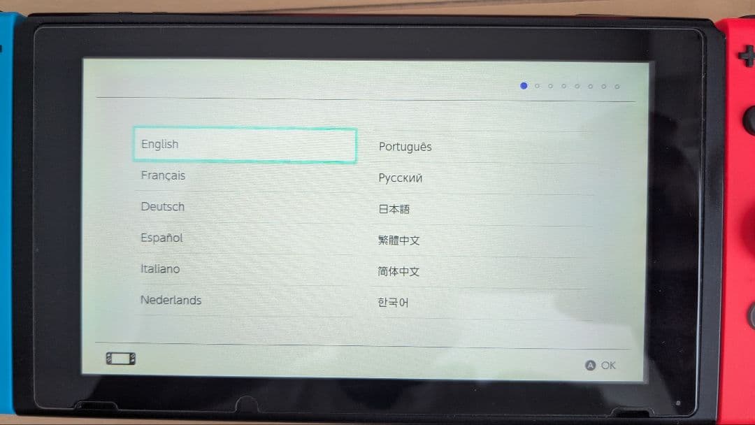 Nintendo Switch 本体 赤/青 Joy-Con 4つ付き