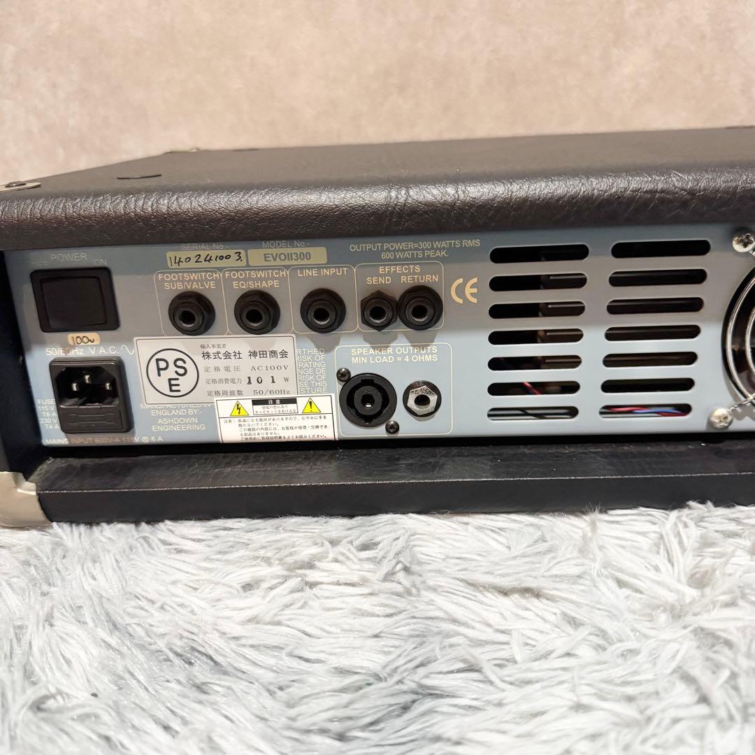 【希少】Ashdown 300 EVOⅡ ベースヘッドアンプ